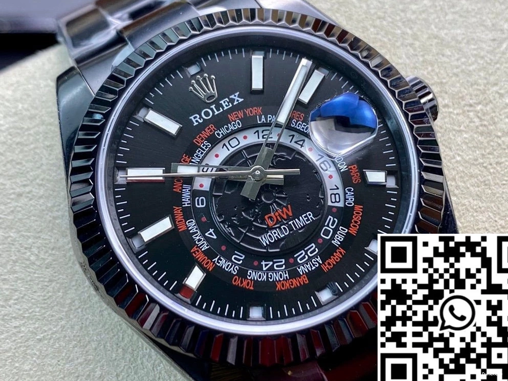 Sky DIW 40MM Factory Rolex All Dweller Black WWF 0924